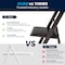 Flash Furniture Mahogany Resin Folding Chair, PK2 2-LE-L-1-MAH-GG - alternate 2